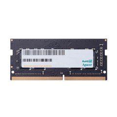 Купити Оперативна пам'ять Apacer DDR4 CL22 16GB 3200 MHz CL22 1024 х 8 SODIMM Black