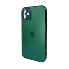 Купити Стеклянный чехол с MagSafe Apple iPhone11 Cangling Green