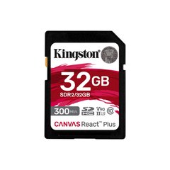 Купити Карта пам'яті Kingston SDHC Canvas React Plus 32GB Class 10 (UHS-II U3) V90 W260MB/s R-300MB/s