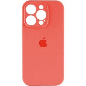 Купити Чехол для смартфона Silicone Full Case AA Camera Protect for Apple iPhone 14 Pro Max 18,Peach
