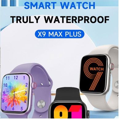 Купити Смарт-часы BIG X9 Max Plus IP67+GPS Pink