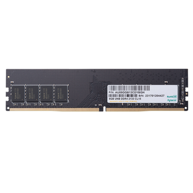 Купити Оперативная память Apacer DDR4 8GB 2666 MHz DIMM Black 1
