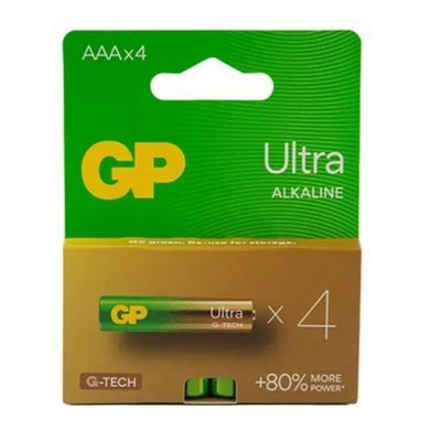 Купити Батарейка GP LR3/AAA ULtra Alkaline (4шт)
