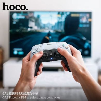 Купити Бездротовий геймпад HOCO GA1 Phoenix PS4 wireless game controller White