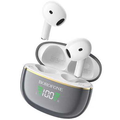 Купити Бездротові навушники Borofone BW30 Bluetooth 5.3 Metal Gray