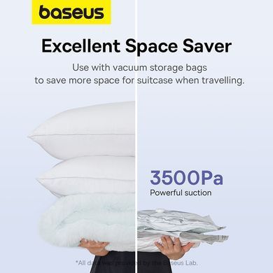 Купити Портативний насос для матраців Baseus PocketGo Portable Air Pump Stellar White
