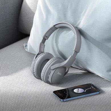 Купити Навушники Hoco W40 Mighty Bluetooth 5.3 Gray