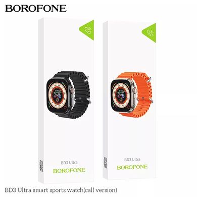 Купити Смартгодинник Borofone BD3 Ultra Black