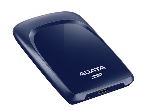Купити Портативный SSD A-DATA SC680 240GB Portable USB 3.2 Type-C 3D NAND TLC Blue - Уценка