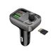 Автомобильное зарядное устройство Borofone BC38 Flash Energy PD20W+QC3.0 car BT FM transmitter USB-A/Type-C Black