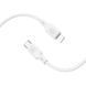 Кабель BOROFONE BX113 Lenny PD silicone charging data cable iP (L=1M) White