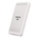 Портативний SSD A-DATA SC685 500GB Portable USB 3.2 Type-C 3D NAND TLC White - Уцінка