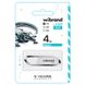 Флеш-накопитель Wibrand Aligator USB2.0 4GB White