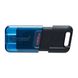 Флеш-накопичувач Kingston DT80M USB3.2/USB Type-C 128GB Black/Blue