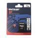 Карта пам'яті microSDXC (UHS-1 U3) Patriot EP Series 1Тb class 10 V30 (R-100MB/s, W-80MB/s) (adapter SD)