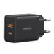 Мережевий зарядний пристрій Baseus Cube Fast Charger C+U 30W EU Cluster Black