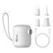 Портативний насос для матраців Baseus PocketGo Portable Air Pump Stellar White