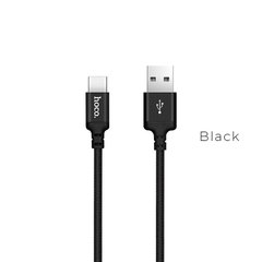 Купити Кабель Hoco X14 USB Type-C 2A 1m Black