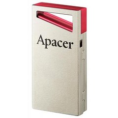 Купити Флеш-накопичувач Apacer USB2.0 AH112 64GB Silver-Red