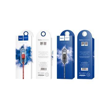 Купити Кабель HOCO X14 USB to Type-C 3A, 1m, nylon, aluminum connectors, Black