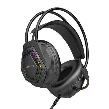 Купити Навушники BOROFONE BO105 Thunder gaming headphones Black