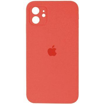Купити Чохол для смартфона Silicone Full Case AA Camera Protect for Apple iPhone 12 18,Peach