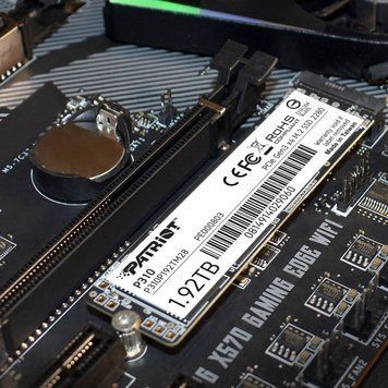 Купити Комп'ютерний запам'ятовувальний пристрій SSD M.2 Patriot P310 1920GB NVMe 2280 PCIe 3.0x4 3D NAND TLC