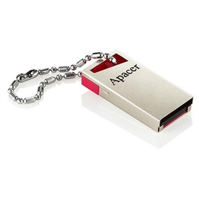 Купити Флеш-накопитель Apacer USB2.0 AH112 64GB Silver-Red