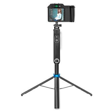 Купити Селфи-палка HOCO K22 Handy алюминиевый сплав анти-шума держатель для прямых трансляций Черный
