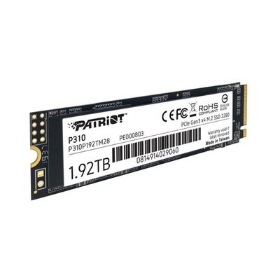 Купити Накопитель SSD Patriot 1.92 TB PCI Express 3.0 x4 3D TLC NAND