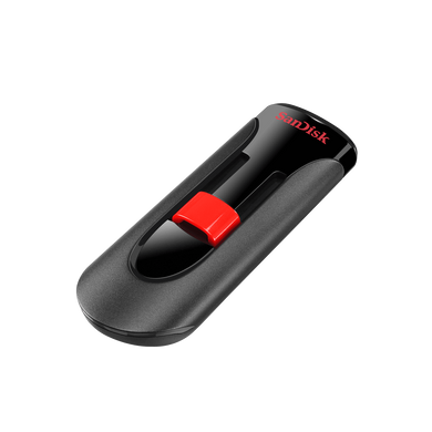 Купити Флеш-накопитель SanDisk Cruzer Glide USB2.0 128GB Black-Red