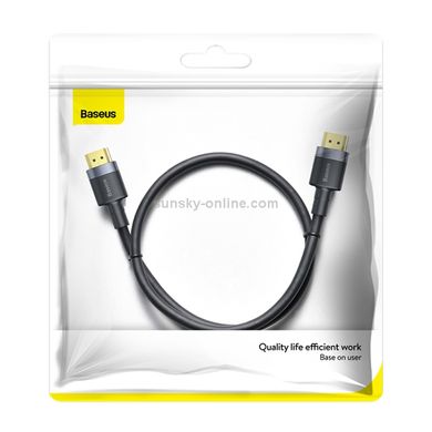 Купити Видео кабель Baseus 4KHDMI Male To 4KHDMI Male Adapter HDMI Male HDMI Male 1m Black
