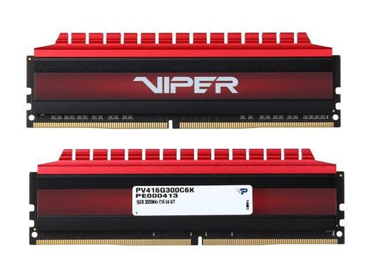 Купити Оперативна пам'ять Patriot DDR4 Viper V4 16GB (Kit of 2x8192) 3000MHz CL16