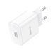 Сетевой зарядный устройство HOCO C76A Pro Majestic single port PD30W charger White