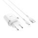 Мережевий зарядний пристрій HOCO C12Q Smart QC3.0 charger set(Micro) 18W White