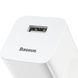 Мережевий зарядний пристрій Baseus Baseus Home Charger White