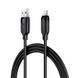 Кабель ACEFAST C16-06, USB to iP, 2.4A, 2m, TPE, TPU connectors, Black