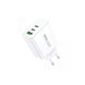 Мережевий зарядний пристрій "REMAX Kiddy Series 40W 1A+2C Fast Charger RP-U123" EU-White
