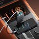 Автомобільний зарядний пристрій HOCO Z67 Triunfar PD60W(1C1A)+Type-C car charger with telescopic cable Metal Gray