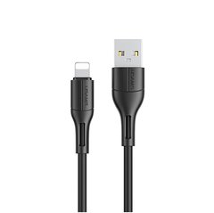 Купити Кабель Usams US-SJ500 U68 USB Lightning 2A 1m Black