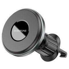 Купити Держатель Borofone BH77 Seaside air outlet ring magnetic car holder Black