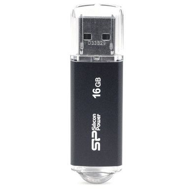 Купити Флеш-накопичувач SiliconPower USB2.0 Ultima II - I series 16GB Black