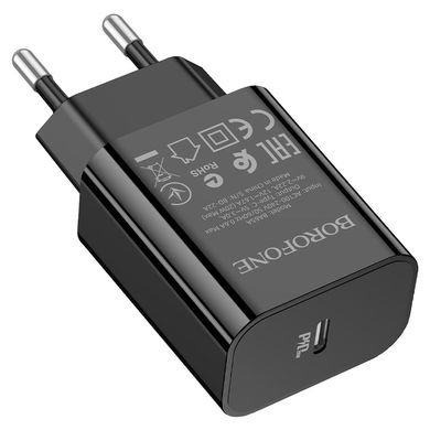 Купити Сетевое зарядное устройство Borofone BA65A Black