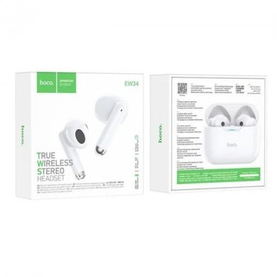 Купити Бездротові навушники Hoco EW34 Full true wireless Bluetooth 5.3 White
