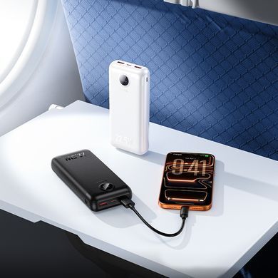 Купити Зовнішній акумулятор HOCO J172A Precision 22.5W+PD20W fully compatible power bank(20000mAh) White