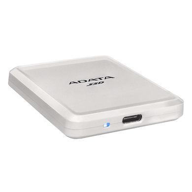 Купити Портативний SSD A-DATA SC685 250GB Portable USB 3.2 Type-C 3D NAND TLC White - Уцінка