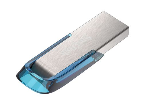 Купити Флеш-накопитель SanDisk USB3.0 Ultra Flair 64GB Silver-Blue - Уценка