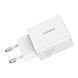 Мережевий зарядний пристрій Baseus Cube Fast Charger C+U 30W EU Moon White
