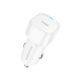Автомобільний зарядний пристрій BOROFONE BZ34A Cloud single port PD20W car charger White