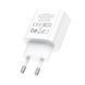 Сетевой зарядный устройство HOCO C76A Pro Majestic single port PD30W charger White